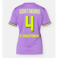 Borussia Dortmund Nico Schlotterbeck #4 Kolmaspaita Naiset 2026-27 Lyhythihainen